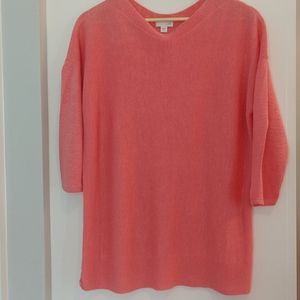 Linen/cotton top